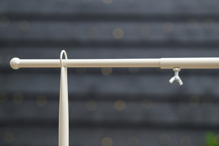 Bordstativ 130–250 x 110 cm sandy grey - Sunlife